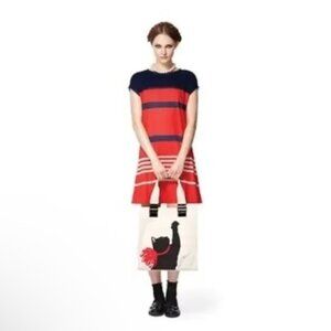 Jason Wu (for Target) Navy and Red Stripe Dress Size Small New with Tags